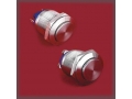 pushbutton ; vandal; design; fast break; high reliability; long life expectancy ; easy integration; waterproof; impact resistance ; aggressive industrial environment; 19 mm Non-illuminated pushbutton, raised