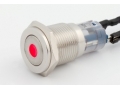 Ø19 Super flush dot illuminated simple and dual-color