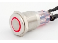 Ø19 Super flush ring illuminated simple et dual color